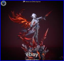 Arlecchino Genshin Painted 1/4 3D Printed 12K Figure Statue Resin Model Kit