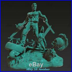 Army of Darkness Evil Dead 3 Unpainted Resin Kits Model GK Statue 3D Print 30cm