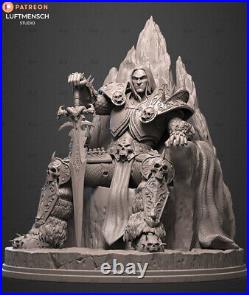 Arthas Lich 3D Printing Unpainted Figure Model GK Blank Kit New Hot Toy In Stock