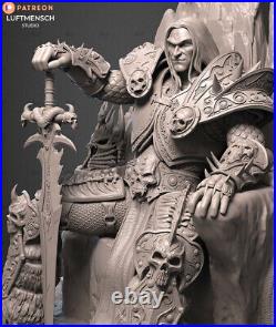 Arthas Lich 3D Printing Unpainted Figure Model GK Blank Kit New Hot Toy In Stock