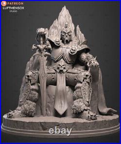Arthas Lich 3D Printing Unpainted Figure Model GK Blank Kit New Hot Toy In Stock
