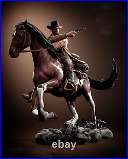 Arthur Morgan 1/4 3D Printed 12K Figure Statue Resin Model Kit Unassembled