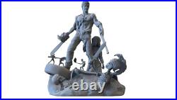 Ash Evil Dead 3D Printed Model Figure Unpainted Unassembled GK 16