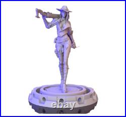 Ashe 3D Printed Model Unpainted Unassembled GK 16 Scale