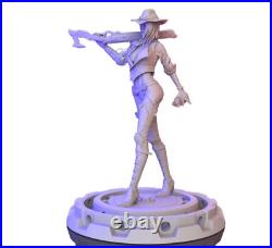 Ashe 3D Printed Model Unpainted Unassembled GK 16 Scale