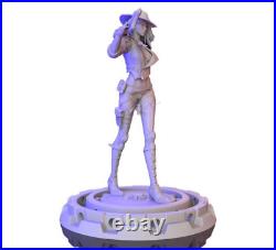 Ashe 3D Printed Model Unpainted Unassembled GK 16 Scale