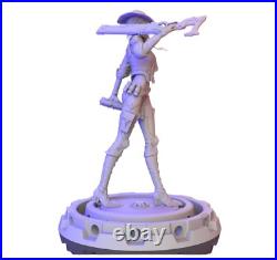 Ashe 3D Printed Model Unpainted Unassembled GK 16 Scale