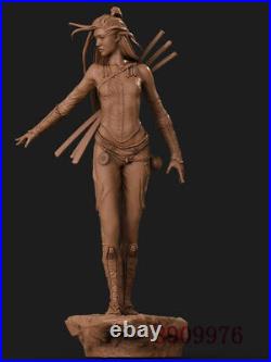 Asian Warrior 3D Printing Statue Unpainted Model GK Blank Kit Sculpture In Stock