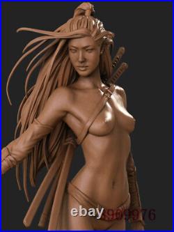 Asian Warrior 3D Printing Statue Unpainted Model GK Blank Kit Sculpture In Stock