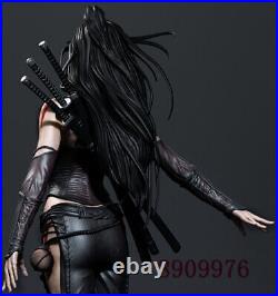 Asian Warrior 3D Printing Statue Unpainted Model GK Blank Kit Sculpture In Stock
