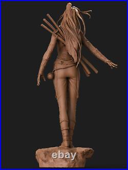 Asian Warrior resin scale model kit unpainted 3d print