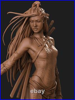 Asian Warrior resin scale model kit unpainted 3d print