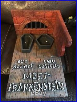 Aurora Monster Scene with Abbott and Costello with Frankenstein Resin Model