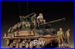 Award Winner Built 1/35 Brad Pitt M4A2E8 Fury Diorama +Resin/PE+Tracks+Figure