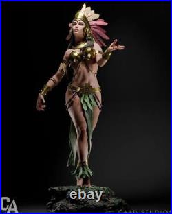 Aztec Godess Sculpture(300mm)/3D Printed/Unpainted/Unassembled/GK/CA 3DArt