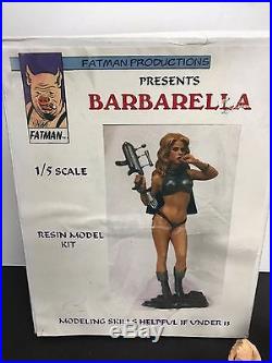 BARBARELLA Jane Fonda Resin Model Kit 1/5 scale by Fatman Productions NOS