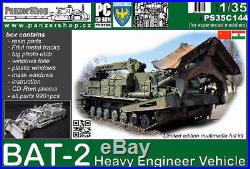 BAT-2 Heavy engineer vehicle resin 1/35 PanzerShop PS35C144HT Warsaw Pact