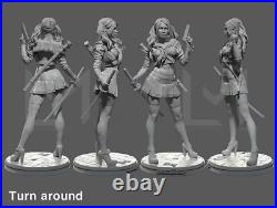 Babydoll 3d Printed Model Unassembled Unpainted 1/10-1/3