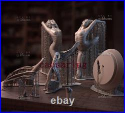 Ballet Dancer 3D Printing Figure Unpainted Model GK Blank Kit Sculpture New