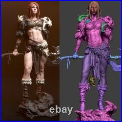 Barbarian Queen 1/8 1/6 1/4 3D Print Model Kit Unpainted Unassembled GK