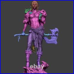 Barbarian Queen 1/8 1/6 1/4 3D Print Model Kit Unpainted Unassembled GK