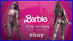 Barbie 3D Printing Figure Unpainted Model GK Blank Kit Sculpture New Stock