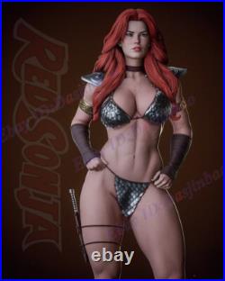 Bare Red Sonja 1/8 1/6 3D Print Model Kit Unpainted Unassembled 2 Ver NSFW