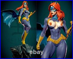 BatGirl 3D Printing Figure Unpainted Model GK Sculpture Blank Kit Statue