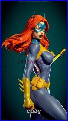 BatGirl 3D Printing Figure Unpainted Model GK Sculpture Blank Kit Statue