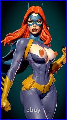 BatGirl 3D Printing Figure Unpainted Model GK Sculpture Blank Kit Statue