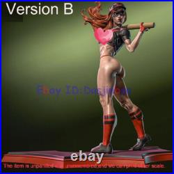 Batgirl Bodybuilding A/B Version 3D Print ModelKit Unpainted Unassembled 1/8 1/4