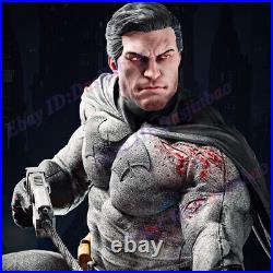 Batman 1/8 3D Printing Model Kit Unpainted Unassembled 26cm GK 2 Heads