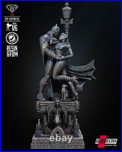 Batman Catwoman, Resin 19 Scale Model Kit Unpainted 3d Printed GK Statue Figure