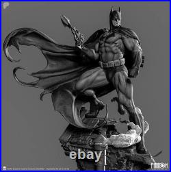 Batman Resin Figure 1/8 Scale With Base Large Figure Unpainted