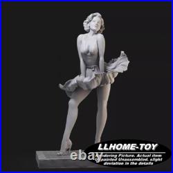 Beautiful Blonde Monroe Resin 16 Model Kit Unpainted 3d Print GK Statue Figure