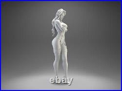 Beauty Belle Sexy Woman Unpainted Unassembled GK 3D printed Resin Model Kit NSFW