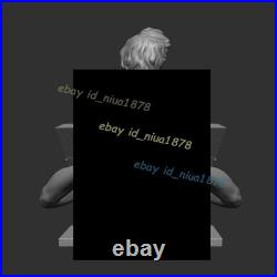 Beauty Lady 3D Print Garage Kit Figure Model Kit Unassemble Unpainted GK