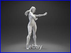 Beauty Storm Sexy Girl Resin Model GK 3D printed Unpainted Unassembled Kit NSFW