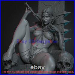 Beauty Woman On Throne 1/6 Figure 3D Print Model Kit Unpainted Unassembled 33cm