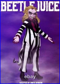 Beetlejuice and (or) Lydia Deetz Resin model kit, Animated version