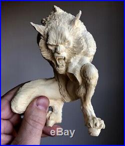 Bernie Wrightson MINE Werewolf resin model kit Shawn Nagle chow down