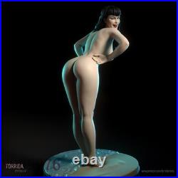 Bettie 3D Printing Figure Unpainted Model Sculpture Blank Kit Statue New