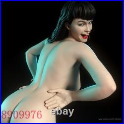Bettie 3D Printing Figure Unpainted Model Sculpture Blank Kit Statue New