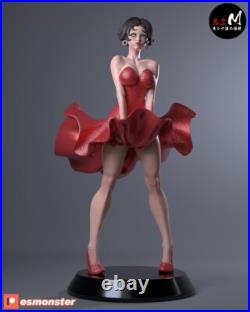 Betty Boop +NSFW 3D Printed 12K Figure Statue Resin Model Kit Unassembled