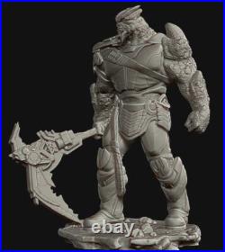 Black Dwarf Resin Sculpture Statue Model Kit Unpainted/Unassembled