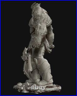 Black Dwarf Resin Sculpture Statue Model Kit Unpainted/Unassembled