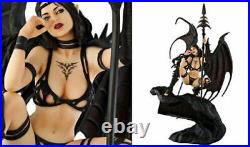 Black Tinkerbell Fantasy Girl Luis Royo 1/6 Unpainted Figure Model Resin Kit