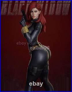 Black Widow 3D Print Garage Kit Figure Model Kit Unpainted Unassembled GK