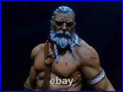 Black sun the old barbarian hand painted 1/10 scale resin bust