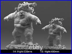 Blob Boy With Toad Figure Resin Model 3D printing Unpainted Unassembled GK Kit